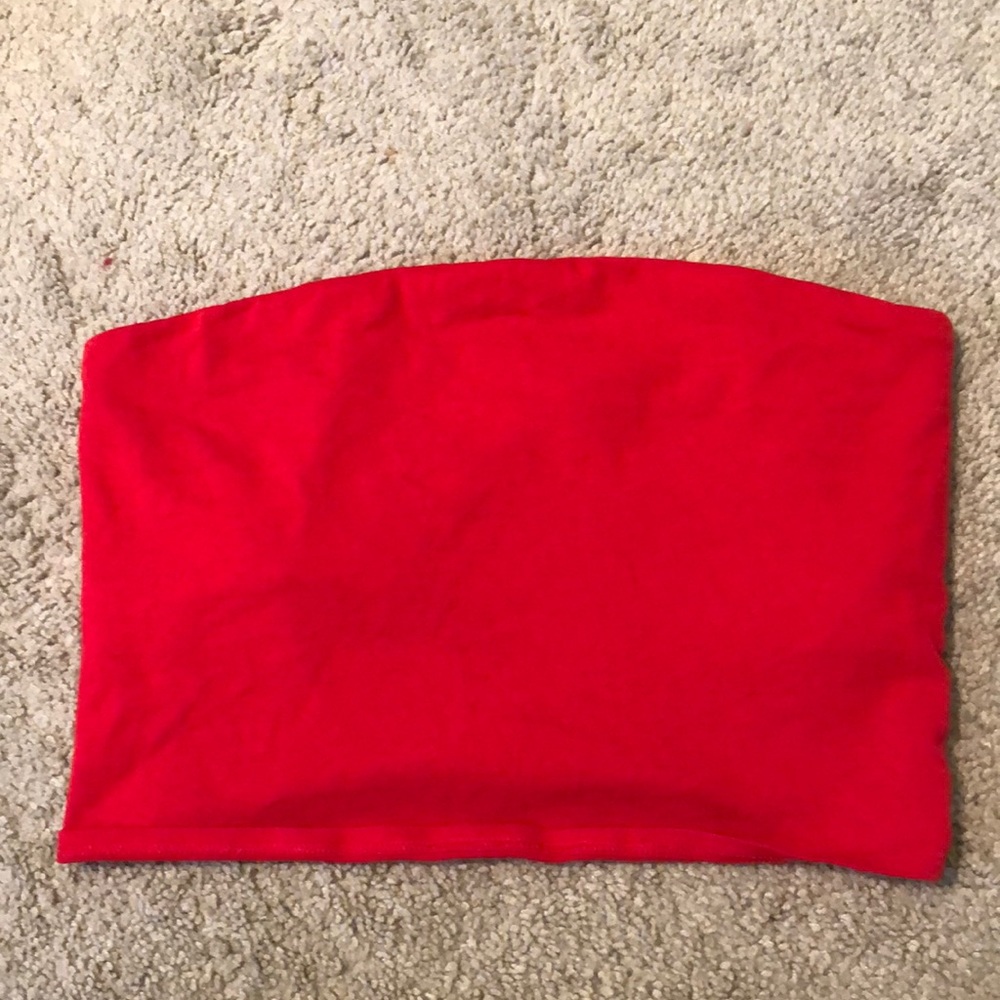 red tube top!!!